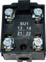 BERNSTEIN FOOTSWITCH CONTACT BLOCK 1NO/1NC, SNAP (SU1Z)