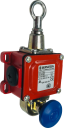 BERNSTEIN SID PULL ROPE SWITCH 120N, 1-DIRECTION, METAL BODY WITH RESET BUTTON 1NO 1NC OVERLAP IP65