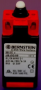 BERNSTEIN I88 LIMIT SWITCH TOP PUSH - STND PLUNGER TYPE, NYLON Ø8mm, 1NC/1NO SLOW *** EOL ***