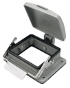 WESTEC 32B HOUSING 1 LEVER BULKHEAD WITH COVER 32P+E