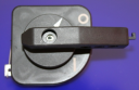 GHISALBA DOOR INTERLOCK HANDLE BLACK - FOR SIZE 1&2 SZ SERIES