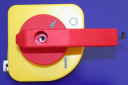 GHISALBA DOOR INTERLOCK HANDLE YELLOW/RED - FOR SIZE 1&2 SZ SERIES