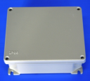 CVS ALUMINIUM JUNCTION BOX, PAINTED METALLIC GREY IP66, 91x91x54mm