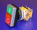 22mm TWIN PUSHBUTTON START & STOP, 1NO/1NC MOMENTARY IP65