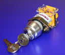 22mm KEY SWITCH, 2-POS MAINTAINED 1NO/1NC, KEY REMOVE RIGHT