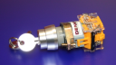 22mm KEY SWITCH, 3-POS MAINTAINED 2NO, KEY REMOVE RIGHT