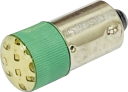 BA9 LED 6V AC/DC - GREEN