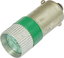 BA9 LED 230V AC - GREEN