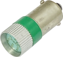 BA9 LED 24V AC/DC - GREEN