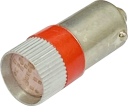 BA9 LED 12V AC/DC - RED