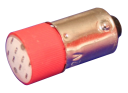 BA9 LED 130V AC - RED