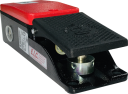 BERNSTEIN FOOTSWITCH SINGLE, 3-POS 2-STAGE, 1NO/1NC PER STAGE - WITHOUT GUARD (F1-U2ZD)