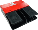 BERNSTEIN FOOTSWITCH DOUBLE, 2-POS SPRING RETURN 1NO/1NC - WITHOUT GUARD (F2-SU1Z/SU1Z)