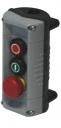 TER VICTOR CONTROL STN GREY 3 HOLE - E/STOP 1NC + 1 x 1NO START + 1NC STOP BUTTONS