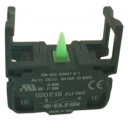 GHISALBA 22mm P/B CONTACT BLOCK GOLD 1NO