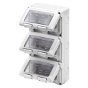 GEWISS COMBI SYSTEM 55 ENCLOSURE ONLY IP55 12GANG 3X4 VERTICAL