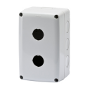 GEWISS COMBI-22mm PB ENCLOSURE IP66 ABS GREY 2 WAY - 132 x 82 x 65 mm