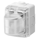 GEWISS COMBI SYSTEM INDICATOR IP55 CLR NO LAMP (E14 MAX 15W 230V)