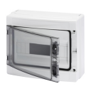 GEWISS 40CDK DISTRIBUTION BOARD IP65 SURFACE MTG 12 WAY - WITH E/N TERMINALS (GW40103BS)