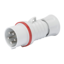 GEWISS IEC309 HP STR PLUG IP44/54 RED 415V 6H 16AMPS 3P+N+E