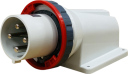 GEWISS IEC309 90° INLET SURFACE MTG IP67 RED 415V 6H 125AMPS 3P+E