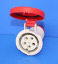 GEWISS IEC309 FAST STR CONN IP67 RED 415V 6H 16AMPS 3P+N+E (while stocks last - replaced by GW62031FH)