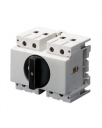 GEWISS 70RT ISOLATOR DIN RAIL MOUNT - BLACK HANDLE 3P 16AMPS (AC21A) 3M