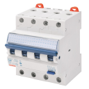 GEWISS MDC60 RCBO TYPE A 6kA C-CURVE 4P 400V 30mA 10A 4M