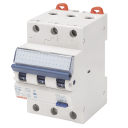 GEWISS MDC60 RCBO TYPE A 6kA B-CURVE 3P 400V 30mA 6A 3M