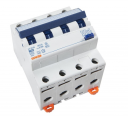 GEWISS MDC60 RCBO TYPE A 6kA B-CURVE 4P 400V 30mA 25A 4M