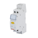 GEWISS 90AM INDICATOR LIGHT SINGLE YELLOW 230VAC (1M)