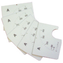 GEWISS 90AM AMMETER ACCESSORY - SCALE CARD ONLY FOR GW96878 50A