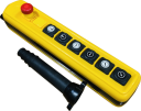 TER NPA PENDANT 8-WAY:  4x 1-SPEED BUTTONS + 2x 2-SPEED BUTTONS + E/STOP + BLANK