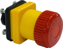 TER E/STOP MUSHROOM PUSHBUTTON - STAYPUT (FOR PCP Series)