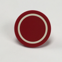 TER NPA DISC INSERT - RED WITH STOP SYMBOL