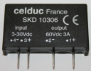 CELDUC SSR FOR PCBs, 2-60VDC 3A, Ctrl 3-30VDC, DC RELAY