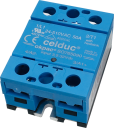 CELDUC OKPAC 1PH SSR, INDUCTIVE LOADS, 24-510VAC 50A (AC-51), 8.5A (AC-53) Ctrl 3.5-32VDC (RANDOM-CROSS)
