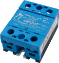 CELDUC OKPAC 1PH SSR, RESISTIVE LOADS, 24-600VAC 35A (AC-51), Ctrl 3.5-32VDC (ZERO-CROSS)