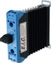 CELDUC CELPAC-2G 1PH SSR w/HEATSINK, GENERAL LOADS, 24-510VAC 32A (AC-51), Ctrl 3.5-32VDC, VDR, CONNECTOR