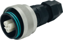 TEEPLUG CONNECTOR SOCKET METAL RING 3P 25A 400V SCREW IP68