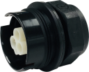 TEEPLUG CONNECTOR PANEL PLUG 3P 25A 400V IP68 28MM FIXING NUT
