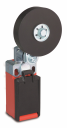 BERNSTEIN IN65 LIMIT SWITCH SIDE ROTARY - TURRET WITH LEVER ARM & LARGE ROLLER Ø50mm, 1NC/1NO SNAP