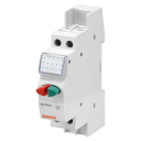 GEWISS 90AM PUSHBUTTON DOUBLE GREEN/RED 1NO/1NC 16A 230VAC (1M)
