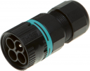 TEEPLUG CONNECTOR MINI-PLUG 3P QC 17.5A IP68