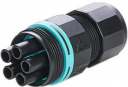 TEEPLUG CONNECTOR MINI-SOCKET 5P QC 17.5A IP68