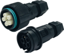 TEEPLUG KIT CONNECTOR PLUG-SOCKET 5P 17.5A 400V 1.5MM2 D6-13.5MM IP68