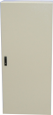 CVS METAL ENCLOSURE ELECTRO-GALV 2000H x 600W x 500D, 1-DOOR c/w GEAR PLATE (no Plinth)