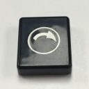 TER SPA BUTTON DISC - BLACK WITH RHT ROTATE ARROW (PRTA112XPI)