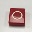 TER SPA BUTTON DISC - RED WITH STOP SYMBOL (PRTA102XPI)