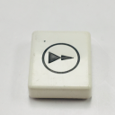 TER SPA BUTTON DISC - WHITE WITH LEFT/RT 2-SPEED (PRTA121XPB)